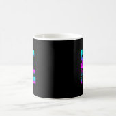 Mug Prévention de la sensibilisation au ruban violet s (Centre)