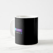 Mug Prévention du suicide 1-800-273-8255 (Devant gauche)