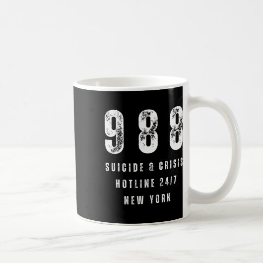 Mug Prévention du suicide - Dépression (Droite)