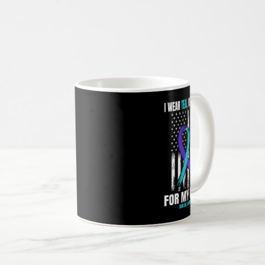 Mug Prévention du suicide Femmes Hommes Oncle Ameri (Devant droit)