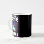 Mug Prévention du suicide Les blessures ne sont pas to (Devant gauche)