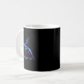 Mug Prévention du suicide Libellule Point-virgule Turq (Devant gauche)