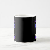 Mug Prévention du suicide masculin sarcelle violet en (Centre)