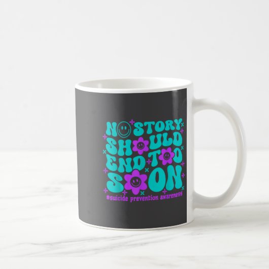 Mug Prévention du suicide Sensibilisation Aucune histo (Droite)