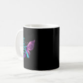 Mug Prévention du suicide Sensibilisation digne d'amou (Devant gauche)