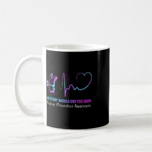 Mug Prévention du suicide Sensibilisation Point-virgul