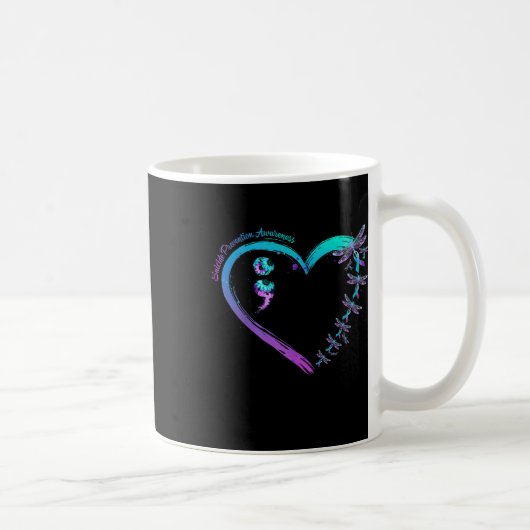 Mug Prévention du suicide Sensibilisation Santé mental (Droite)