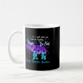 Mug Prévention du suicide Sensibilisation Tournesol Él (Gauche)