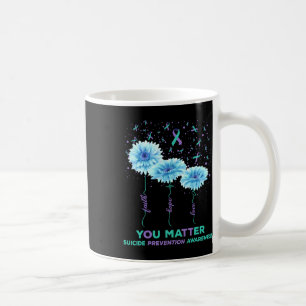 Mug Prévention du suicide Sensibilisation Tournesol Ru