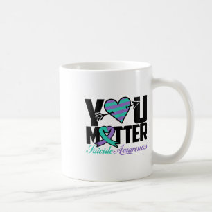 Mug Prévention du suicide Sensibilisation Turquoise Vi