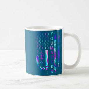 Mug Prévention du suicide Sensibilisation Vous Drapeau