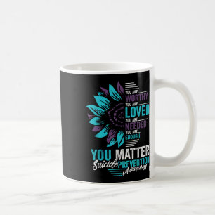 Mug Prévention du suicide Vous êtes digne d'amour