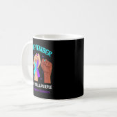 Mug Prévention et sensibilisation au papillon de l'inf (Devant gauche)