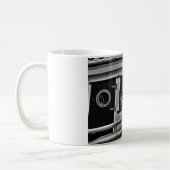 Mug Prévision de bateau de pêche b-w (Gauche)
