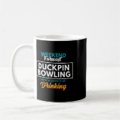 Mug Prévision de fin de semaine Bowling à goupille (Gauche)