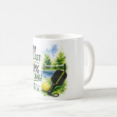 Mug Prévisions de vie quotidienne de pickleball (Devant droit)