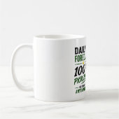 Mug Prévisions de vie quotidienne de pickleball (Gauche)