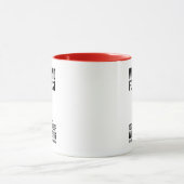 Mug Prévisions de week-end - 100 % de chances de vinif (Centre)
