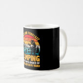 Mug Prévisions de week-end de camping 100% de chance d (Devant droit)