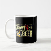 Mug Prévisions de week-end Écrevisses Bière Drôle Écre (Gauche)