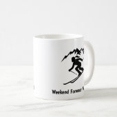 Mug "Prévisions de week-end : Vertical" (Devant droit)
