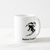Mug "Prévisions de week-end : Vertical" (Devant droit)