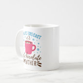 Mug Prévisions du jour Chocolat chaud Météo (Devant gauche)