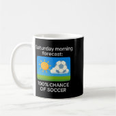 Mug Prévisions du samedi matin 100 chances de T S de f (Gauche)