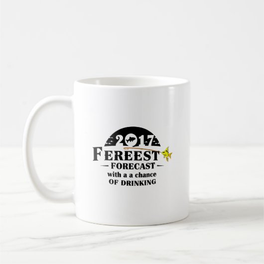 Mug Prévisions Fereest : Buvez et Enroulez (Gauche)