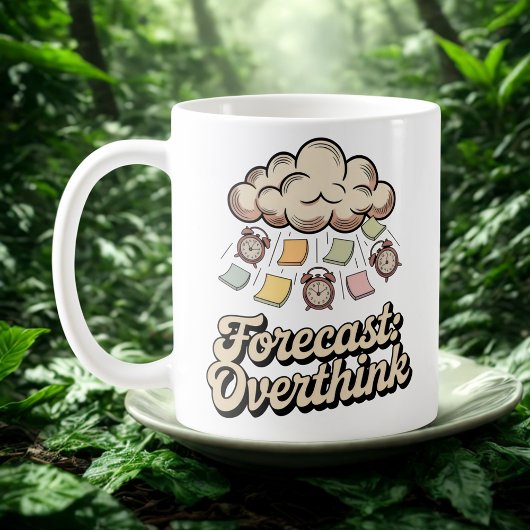Mug Prévisions : Suranalyse | Chaos cognitif avec des 