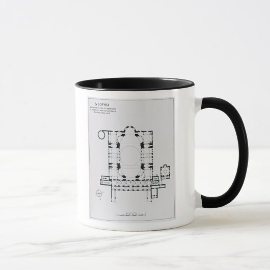 Mug Prévoyez de montrer l'orientation du narthex (Droite)