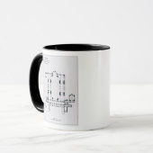 Mug Prévoyez de montrer l'orientation du narthex (Devant gauche)