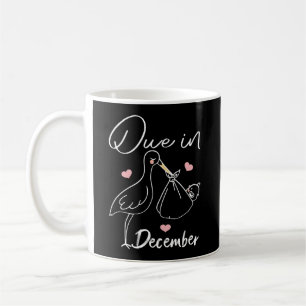 Mug Prévu pour décembre Funny Swan portant un nouveau