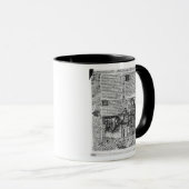 Mug Priam observant la reconstruction de Troie (Devant droit)
