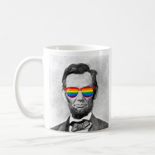Mug Pride Abraham Lincoln (Gauche)