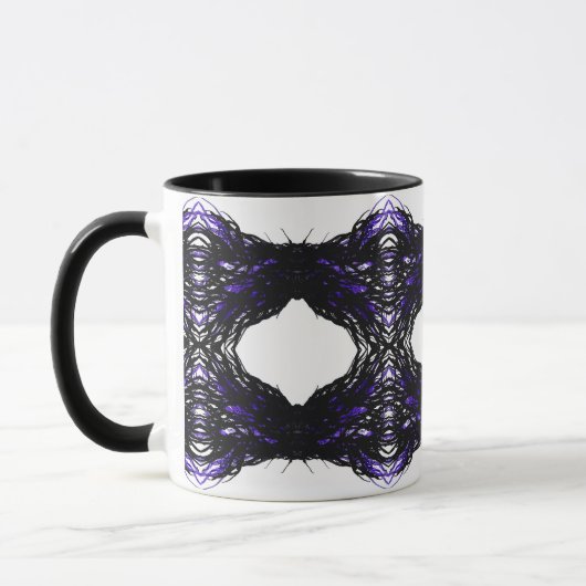 Mug Pride Abstract 7 Deadly Sins Alcohol Ink Art (Gauche)