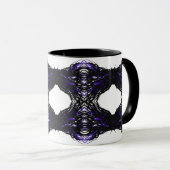 Mug Pride Abstract 7 Deadly Sins Alcohol Ink Art (Devant droit)