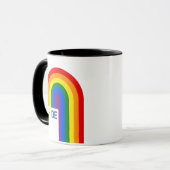 Mug Pride arc-en-ciel (Devant gauche)