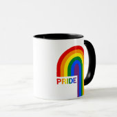 Mug Pride arc-en-ciel (Devant droit)