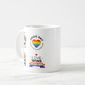 Mug Pride Day Rainbow Heart (Devant gauche)