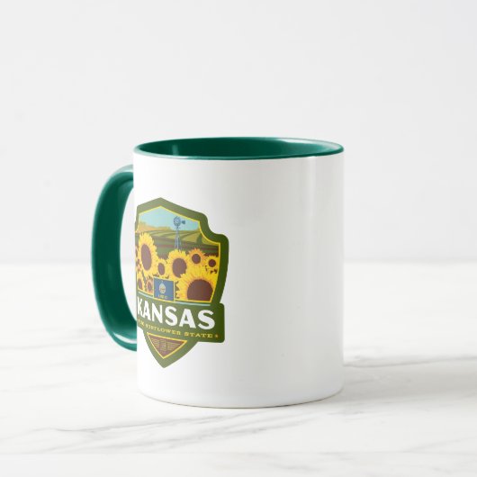 Mug Pride d'état | Kansas (Devant gauche)