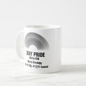 Mug Pride gris (Devant gauche)