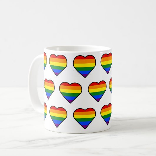 Mug PRIDE HEART (Devant gauche)