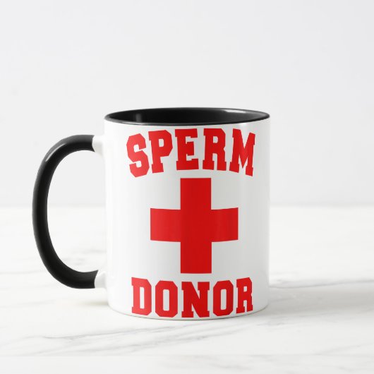 MUG PRIDE SPERM DONOR DISPENSER FUNNY HALLOWEEN COSTUM (Gauche)