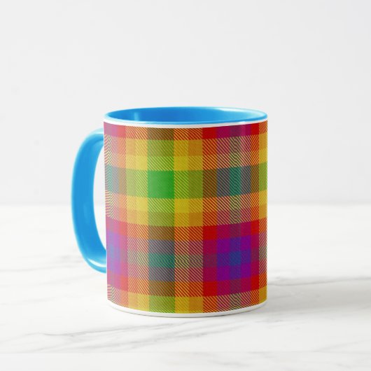 Mug Pride Tartan (Devant gauche)