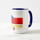 Mug Pride tchèque (Devant droit)