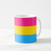 Mug Pride transexuelle (drapeau panaché) (Devant droit)