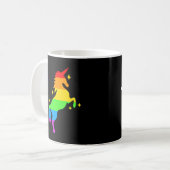 Mug PrideVibe Licorne Arc-en-ciel (Devant gauche)