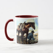 Mug Prier Cowboy (Gauche)