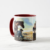Mug Prier Cowboy (Devant gauche)